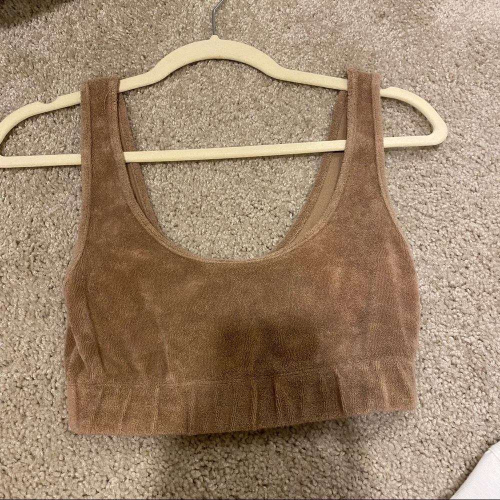 Zara Terry Cloth Tank